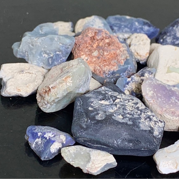 162.5 Carats Lightning Ridge Potch Opal Rough Lot Lightning Ridge Australia - Picture 11 of 17